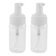 thumbnail image 4 of 2x Bouteille de Mousse Rechargeable Distributeur de Liquide Pompe Moussante 100ml Transparent, 4 of 7
