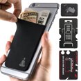 thumbnail image 1 of Gecko Travel Tech Phone Wallet - Stick On Card Holder Wallet for Cell Phones - Adhesive Card Pocket - YOGA, 1 of 1