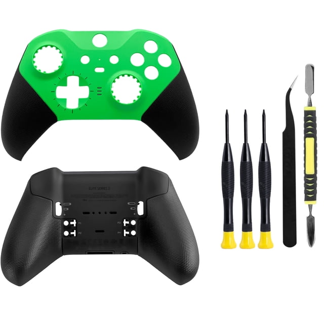 Coque de Boîtier avant Arrière, Couvercle de Plaque Frontale, Kit de Remplacement et de Réparation pour Manette Xbox One Elite Series 2