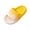Yellow, variant on Ymyiu Cloud Slides for Kids Girls Kids Cloud Slides, Non-Slip Pillow Slippers for Girls Boys Thick Sole Open Toe Slides Shower Shoes for Indoor Outdoor Bathroom Slippers Size 1(Pink, Big Kids 1)