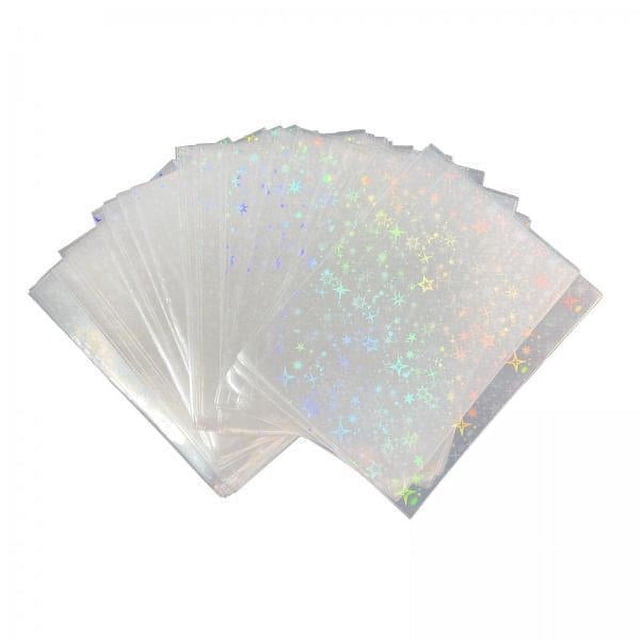 Bunblic 3xCard Sleeves Card Collectible for Baseball Card Game Card Star 57x88mm