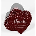 thumbnail image 3 of Inkdotpot Silver Foil Paper Hang Tags Thanks For Celebrating With Me Birthday Favor Tags 50 Pieces, 3 of 6