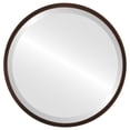 thumbnail image 1 of Miroir Rond Encadré London - Bronze Frotté - 15 Pouces x 15 Pouces, 1 of 7