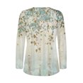 thumbnail image 3 of Cardigan pour Filles T-shirt Ample Imprimé de Mode pour Femmes Blouse à Manches Longues Col Rond Hauts Décontractés Cardigan pour Femmes en Liquidation, 3 of 4