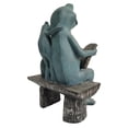 thumbnail image 2 of Angelo Décor Frog Storytime Statue, 2 of 6