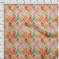 thumbnail image 4 of oneOone Polyester Lycra Green Fabric Swirl & Mandala Sewing Craft Projects Fabric Prints By Yard 56 Inch Wide, 4 of 4