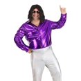 thumbnail image 4 of Men's Plus Size Shattered Glass Disco Shirt, 4 of 6