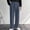 Grey, variant on RKSTN Men pants Men's Fashion Drawstring Elastic Waist Solid Color Casual Sweat Length Pants Straight Leg Suit Pants Men's Loose Casual White Wide Leg Pants Floor Pants Full Length Pants