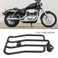 thumbnail image 3 of MOTORCYCLE REAR LUGGAGE RACK CARRIER SUPPORT STURDY  DECORATION FOR XL883/1200 X48 MODIFIED SCENE, 3 of 7