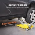 thumbnail image 3 of 3T/2T Floor Jack Aluminum Hydraulic Racing Floor Jack Hydraulic Car Jack With Dual Piston Quick Lift Pump For Auto Repaire ,Robust Construction, 3 of 7