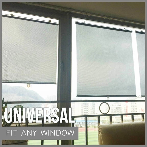 Cqxid Curtain Under $10 Curta Retractable Car Window Baby Sun Shade Shield Cover Roll Curtain Visor