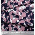 thumbnail image 3 of Soimoi polyester Crepe Fabric Two Tone With White Camouflage Decor Fabric Printed Yard 42 Inch Wide, 3 of 3