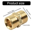 thumbnail image 1 of Bgsha M22 Rondelle Adaptateur Pivotant Ensemble 14mm 15mm Raccordement Rapide à 1/4“ 3/8“ Accessoire, 1 of 9