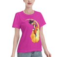 thumbnail image 2 of T-Shirt Basique à Manches Courtes pour Femmes Dragon Ball Wukong, 2 of 6