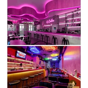 LED Strip Lights, 16.4ft RGB LED Light Strip 5050 LED Tape Lights, Color Changing LED Strip Lights with Remote for Home Lighting Kitchen Bed FlexibStrip Lights for Bar Home Decoration