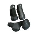 thumbnail image 4 of S SERENABLE 4 Pcs Bottes de Tendon de Cheval pour Obstacles de Saut Équitation Sportive TG, 4 of 9