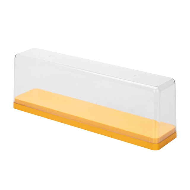 Action Figure Storage Box Dustproof Stackable Transparent Display Case, Plastic Material, for Figures Collection Display