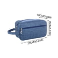 thumbnail image 2 of Mens Toiletry Bag Travel Wash Pouch Large Capacity Outdoor Makeup Bag, 2 of 5