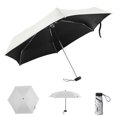 thumbnail image 3 of 6 Ribs Mini Travel Golf Umbrella Lightweight Folding Umbrella UV Protection Umbrella for Sun Rain, 3 of 8