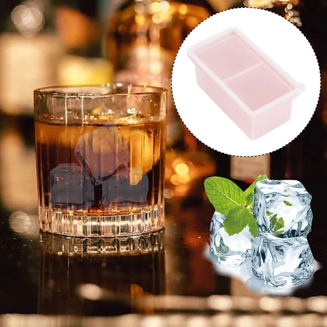 Silicone Freezer Tray With Lid Soup Freezer Container 2 Cup Extra Large Tray Makes 2 250ml Portions Cubes For Freezing Soup Stews Sauces. Silicone Ice Small Cubes Ice Tray Ice Container for Freezer