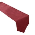 thumbnail image 2 of JASKFLY Long Table Sheer Runner for Weddings & Parties Solid Color Linen Table Runner 30x210cm(120 -150cm Tables)Claret, 2 of 9