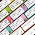 thumbnail image 5 of 15 Pcs de Cartes Flash Réutilisables de Multiplication Mathématique pour Enfants, Outil d'Apprentissage Effaçable et Durable pour l'Éducation Précoce, l'École et la Pratique à Domicile, 5 of 5