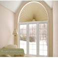 thumbnail image 4 of Arch Window Shade Light Filtering Pleated Shade Half Circle Self Adhesive Fabric Blinds Room Darkening Shades Stick on Easy Install Blinds Semi Circle Window Cover, 4 of 8