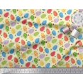 thumbnail image 2 of Soimoi Polyester Crepe Fabric Egg Easter Printed Fabric 1 Yard 52 Inch Wide, 2 of 3