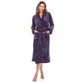 thumbnail image 1 of White Mark Women's Super Soft Lounge Robe, 1 of 6