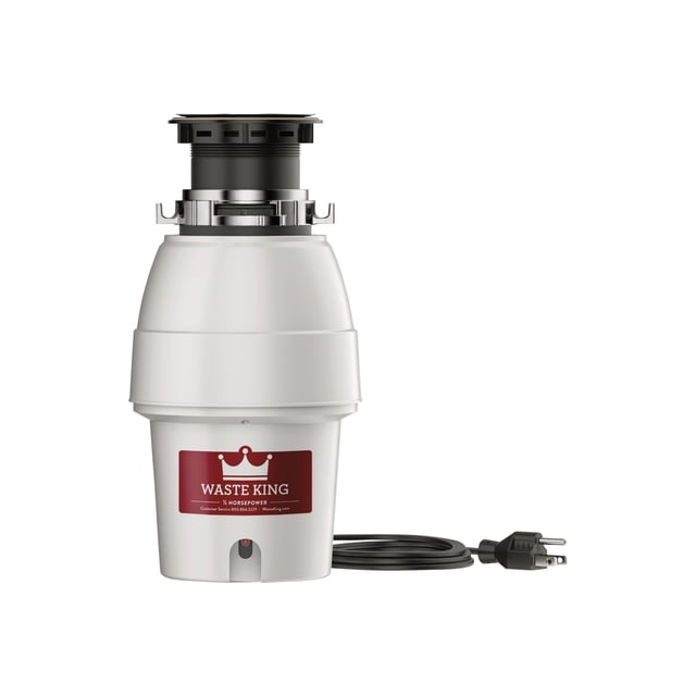 Waste King Legend Series 1/2 HP Power Cord-(L-2600) Garbage disposal