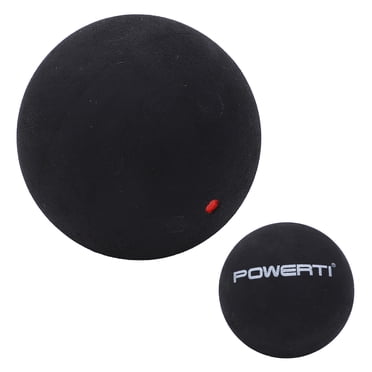 Single Dot Squash Ball,37mm Single Dot Squash Sports Rubber Ball Squash Balls Highly Versatile