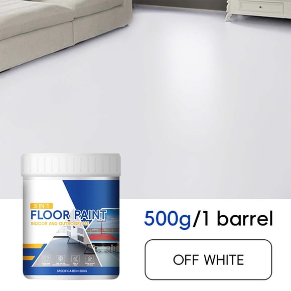 Household Floor Paint Three In One Epoxy Floor Paint Cement Floor Water-based High Solid Wearresistant Resin Southeast Floor Paint 500ml