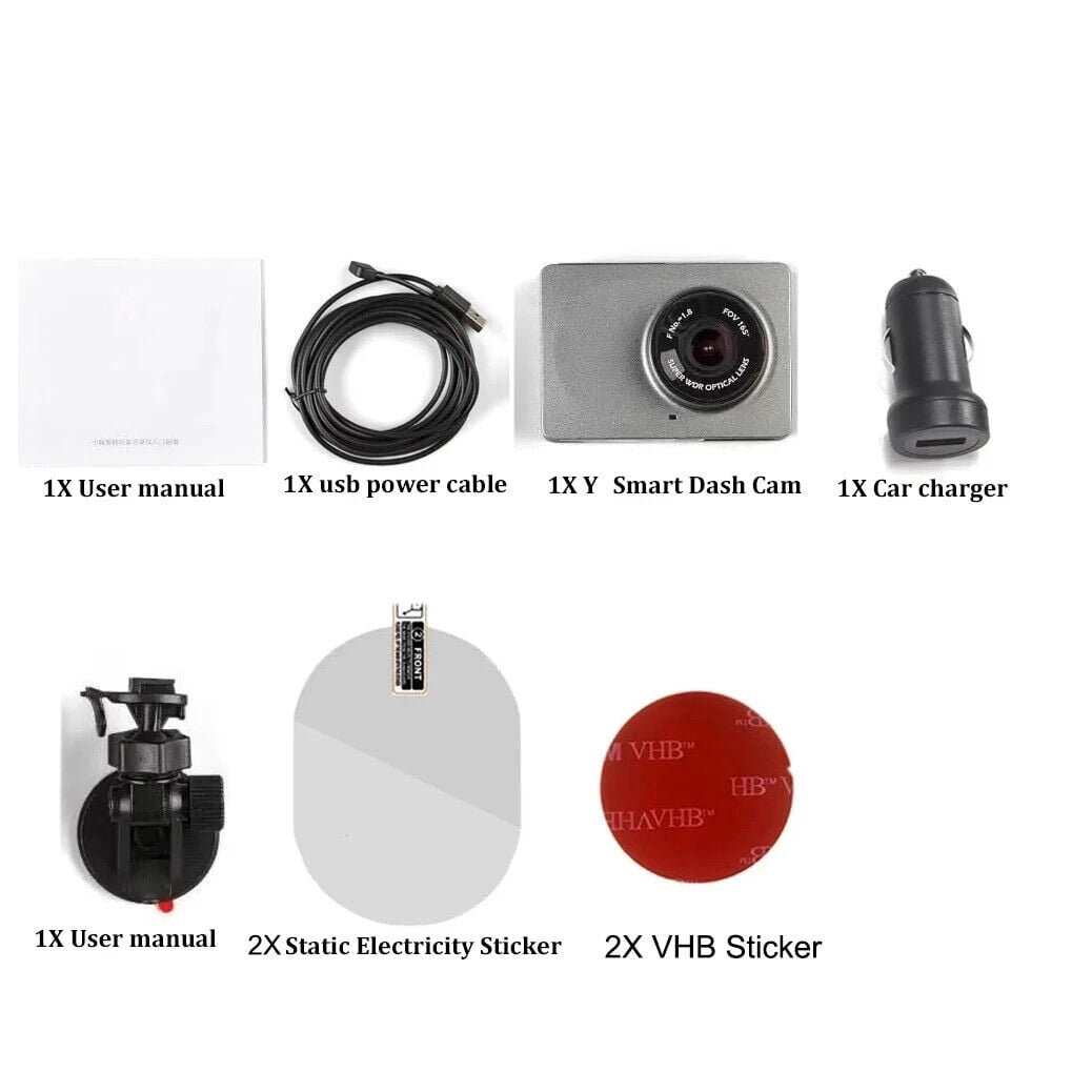 for xiao YI Smart Dash Cam For Car ADAS 2.7 Screen Full HD 1080P Dash Cam