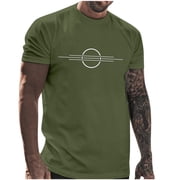 Ketyyh-chn99 Hommes Tshirt Golf Chemises Hommes 2024 T-shirts d'été pour les hommes T-Shirt d'Armée Verte,2XL