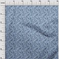 thumbnail image 3 of oneOone Cotton Cambric Light Blue Fabric Floral Retro Sewing Craft Projects Fabric Prints By Yard 56 Inch Wide, 3 of 5