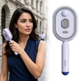 thumbnail image 2 of 5 In 1 Air Cushion Brush Cepillo De Vapor Para El Cabello Electric Spray Air Cushion Massage Comb Self-Clean Purple Rechargeable Steam Brush with Detangling Comb, 2 of 8