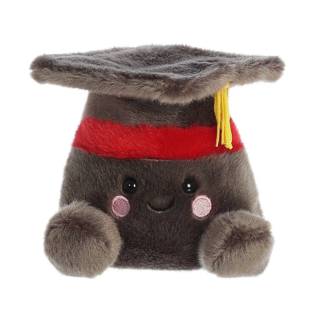 Aurora Peluches Palm Pals Scholarly Graduation Cap5 Pouces