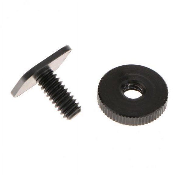Bunblic 5x1/4"-20 Tripod Mount Screw to Flash Camera Hot Cold Shoe Adapter with 1 Nut 6 Pcs