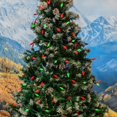 thumbnail image 4 of Novelty Lights 24FT 70 LED C6 Christmas Light String, Red & Green Wire, 4 of 8