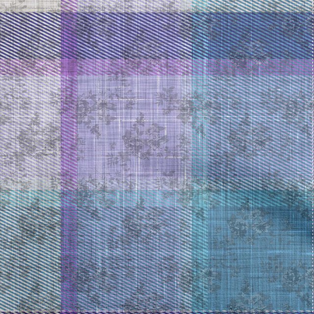 oneOone Polyester Spandex Medium Blue Fabric Check & Sewing Craft Projects Fabric Prints By Yard 56 Inch Wide
