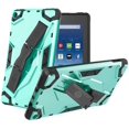 thumbnail image 1 of Mignova All-New Fire 7 9th Generation 2019 Case, [Handle Stand] Durable Dual Layer Back Cover Anti-Slip Shockproof Armor Defender Protective Case for Amazon Fire 7 9th Generation 2019(Mint Green), 1 of 7