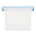 thumbnail image 4 of Sterilite 32 Qt Gasket Box, Clear Stackable Plastic Storage Bins with Latching Lid, 8 Pack, 4 of 12