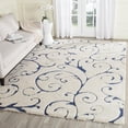 thumbnail image 1 of SAFAVIEH Florida Douglas Tapis Vignes Florales Shag, 1 of 5