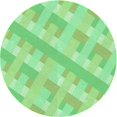 thumbnail image 1 of Ahgly Company Tapis d'Intérieur Lavable en Machine Carré Vert Jade, 3 Pieds Carré, 1 of 7