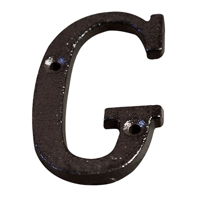 Birdeem Alloy Wrought Iron Number Letter Diy House Letter