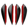thumbnail image 3 of FAGINEY avant Pare-Chocs Air, Spoiler avant, 4pcs avant Pare-Chocs Air Spoiler Modification Universel Diffuseur PVC Type de Pâte, 3 of 8