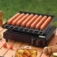 thumbnail image 1 of Sausage Maker 8-Tube Non-Stick Grilling Pan | Metal Hot Dog Cooker | Multifunctional Fast Heat Conduction | Portable Outdoor & Commercial Use | 30.5x23cm | 1 Pc, 1 of 9