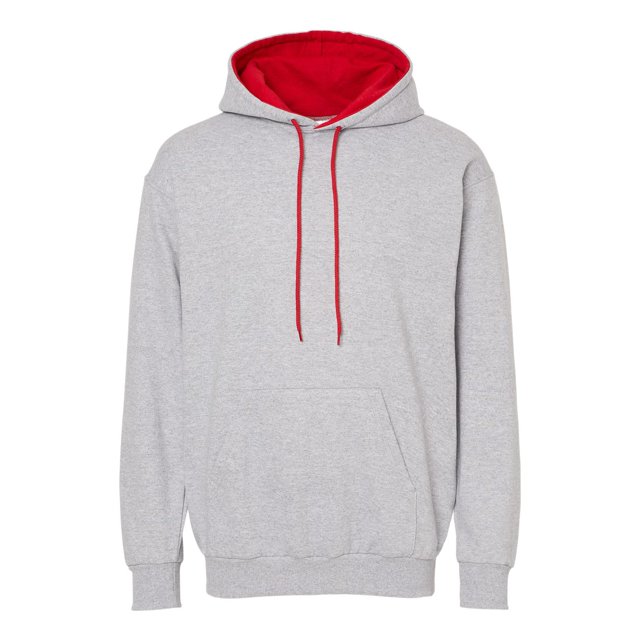 King Fashion KF9041 Two-Tone Hooded Sweatshirt