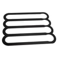 thumbnail image 3 of Coffee  Holder, No Deformation Widely Used Coffee  Display Plastic Horizontally Mounting  For Office Pantry Black,White, 3 of 8