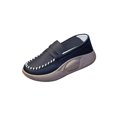 thumbnail image 4 of fastboy Chaussures Décontractées pour Femmes Confortables à Enfiler Souples pour la Marche Intérieure Extérieure Noir 40, 4 of 9